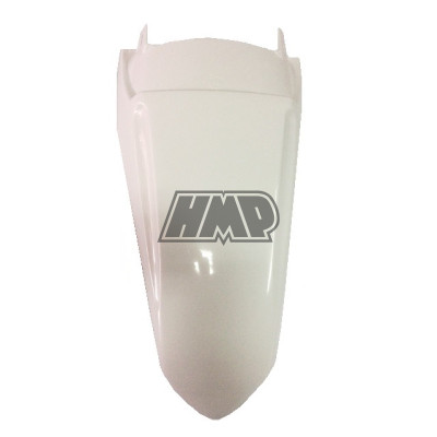 Guarda lamas trás YAMAHA DT 125 R / DTR / tipo YZ ( DT 50 LC LCD LCDE ) branco - HP